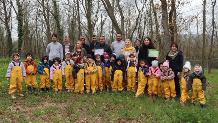 İzmit’te miniklerden doğaya anlamlı dokunuş 