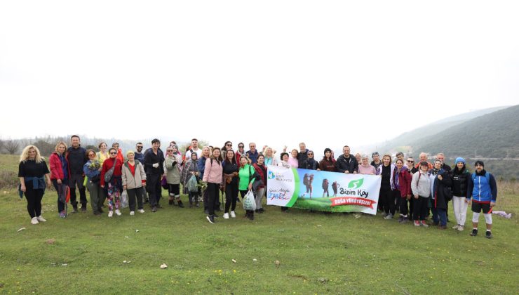 Bizim Köy Doğa Yürüyüşü’nün bu ayki rota Akpınar Mahallesi oldu