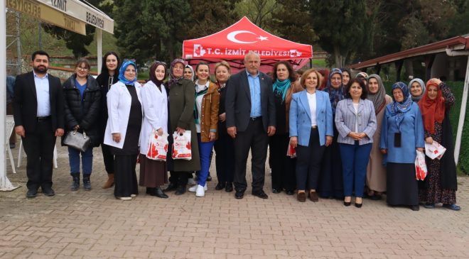 Çubuklubala’daki İZMEK Kursiyerlerinden İzmit Belediyesine teşekkür