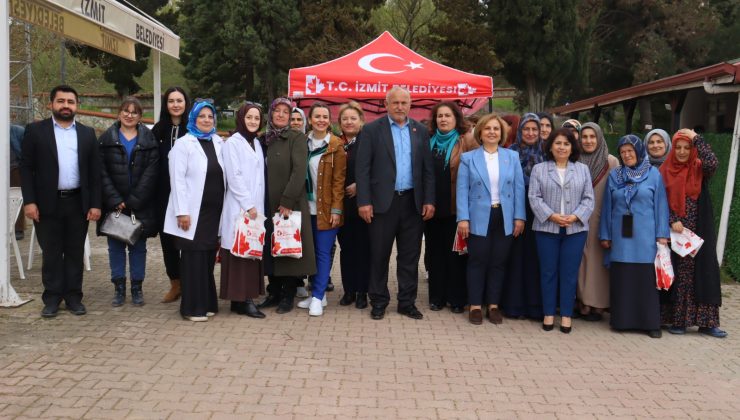 Çubuklubala’daki İZMEK Kursiyerlerinden İzmit Belediyesine teşekkür