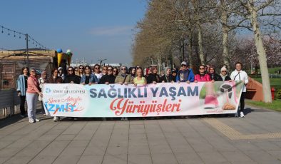 Dünya Sağlık Günü’nde İzmitli kadınlar sağlık için yürüdü