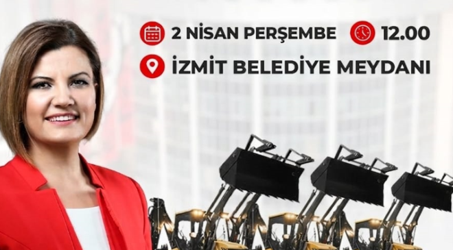 YENİ HİZMET ARAÇLARI SAHAYA İNİYOR