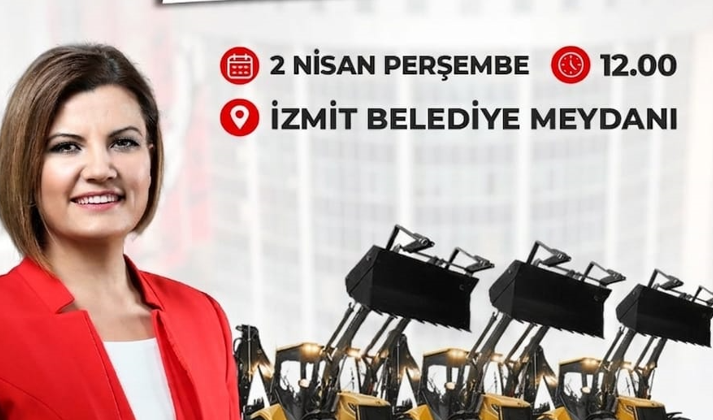 YENİ HİZMET ARAÇLARI SAHAYA İNİYOR