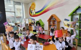 İZGİM Çocuk Kütüphanesi, Kütüphane Haftası’nda öğrencileri ağırladı