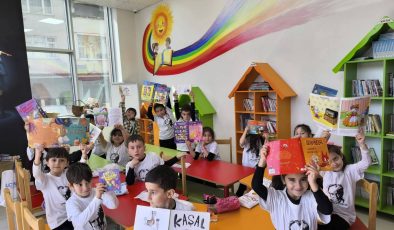 İZGİM Çocuk Kütüphanesi, Kütüphane Haftası’nda öğrencileri ağırladı