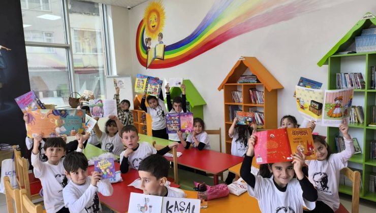 İZGİM Çocuk Kütüphanesi, Kütüphane Haftası’nda öğrencileri ağırladı