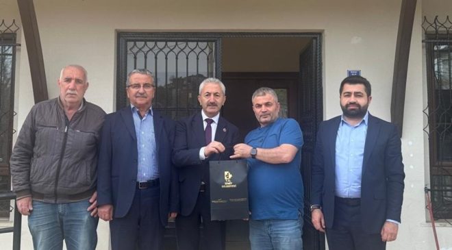 İzmit Belediyesinden muhtarlara ziyaret
