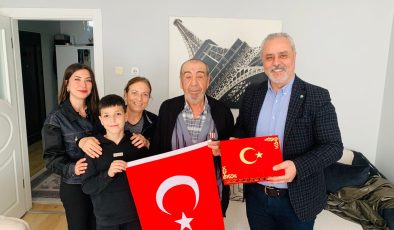 İzmit Belediyesi, gazilere vefa ziyaretlerini sürdürüyor