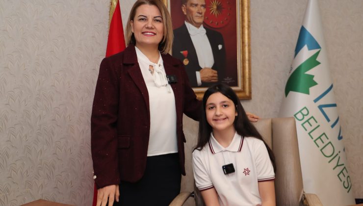 İzmit’te başkanlık koltuğu bugün Öykü’ye emanet