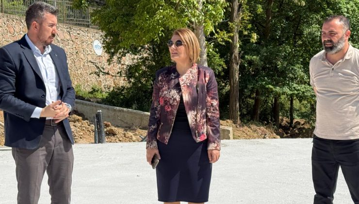 Fatma Başkan, Cephanelik projesini yerinde takip etti