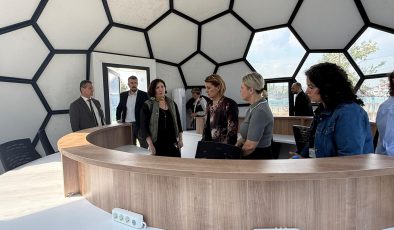Fatma Başkan Çin dönüşü  Tekno Garaj’daki çalışmaları inceledi