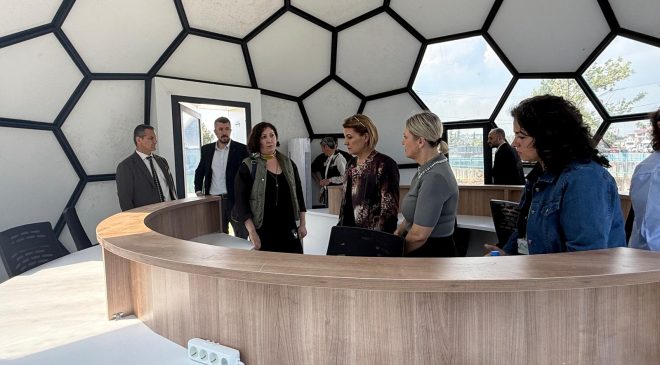 Fatma Başkan Çin dönüşü  Tekno Garaj’daki çalışmaları inceledi