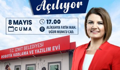 İzmit Belediyesi Robotik Kodlama ve Yazılım Evi kapılarını açıyor