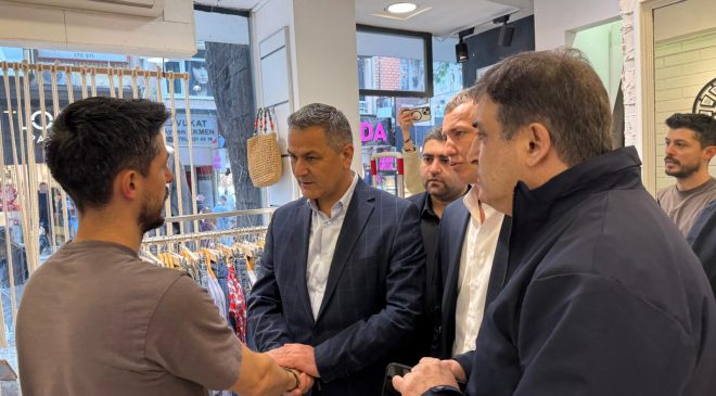 İzmit Belediyesi camları kırılan esnafa sahip çıktı