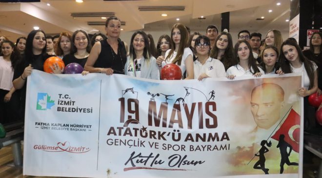 İzmit Belediyesinden 19 Mayıs’a özel bowling turnuvası