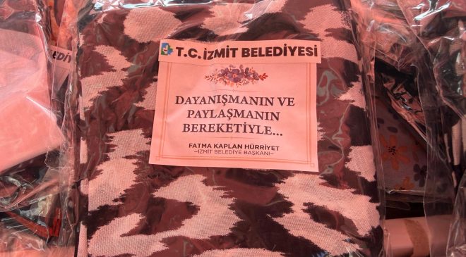 İzmit Belediyesinden geleneksel Arife mesaisi