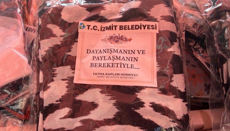 İzmit Belediyesinden geleneksel Arife mesaisi