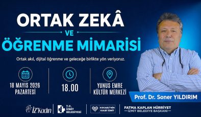 İzmit Belediyesinden gençler için Ortak Zeka ve Öğrenme Mimarisi semineri 