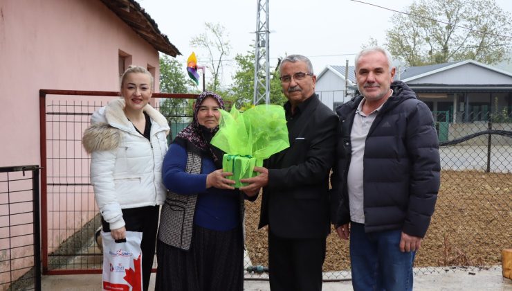 İzmit Belediyesinden kırsaldaki annelere özel ‘Anneler Günü’ sürprizi