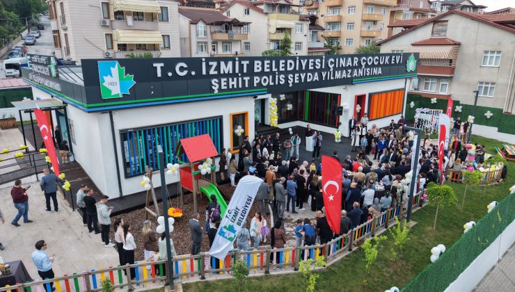 Şehit Polis Şeyda Yılmaz Çocuk Evi açıldı