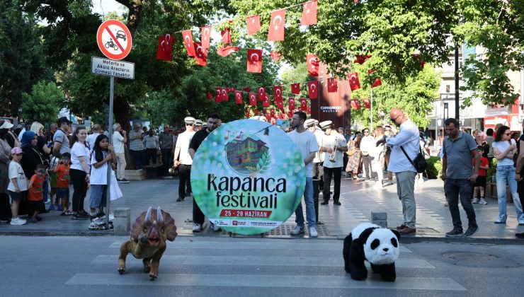 3. Kapanca Festivali renkli kortejle açıldı