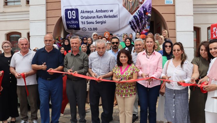 Akmeşe’de üretim dolu yıl sergiyle taçlandı