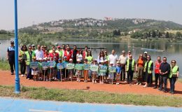 Bıçkıdere Göleti’nde çevre için el ele