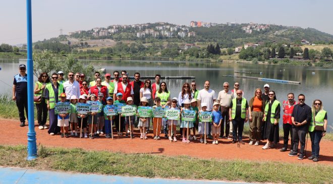 Bıçkıdere Göleti’nde çevre için el ele