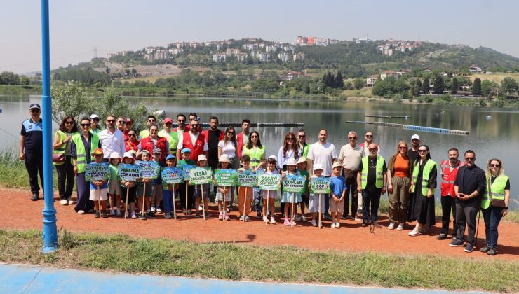 Bıçkıdere Göleti’nde çevre için el ele