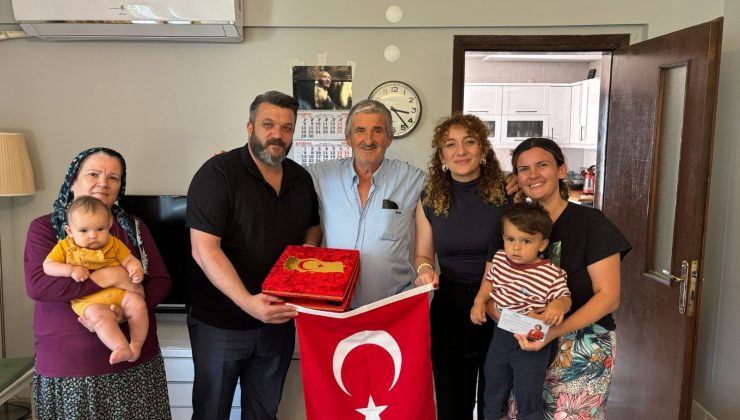 Gazilere ve ailelerine ziyaretler sürüyor
