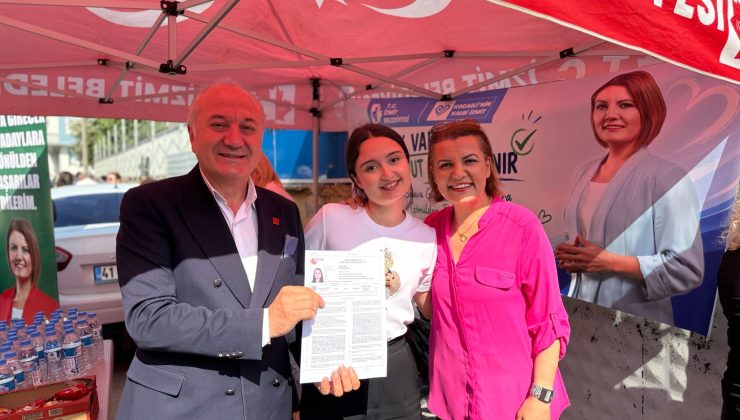 İzmit Belediyesi YKS’ye giren gençleri ve ailelerini unutmadı