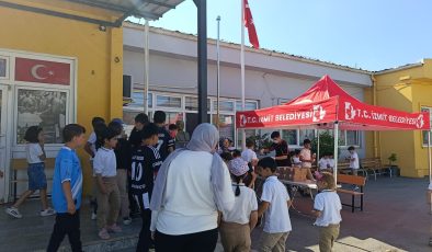 İzmit Belediyesinden öğrencilere beslenme desteği sürüyor