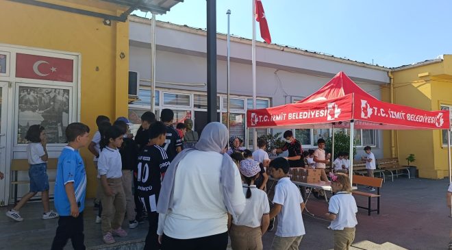 İzmit Belediyesinden öğrencilere beslenme desteği sürüyor