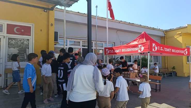 İzmit Belediyesinden öğrencilere beslenme desteği sürüyor