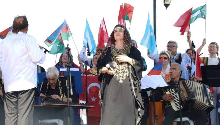 Kapanca’da Türk Dünyası ezgileri yankılandı