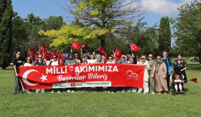 Sağlıklı yaşam yürüyüşünde A Milli Takım’a tam destek