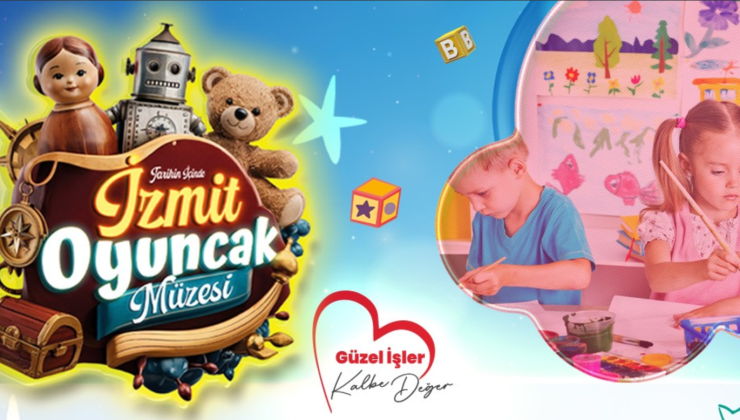 İzmit Oyuncak Müzesi’nde hafta sonu atölyeleri devam ediyor
