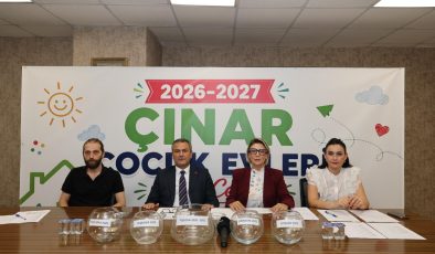 3 Çınar Çocuk Evi için kura çekimi gerçekleştirildi