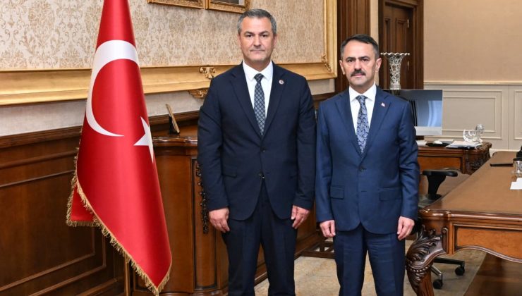 Başkan Vekili Lütfü Obuz’dan Vali Aktaş’a ziyaret
