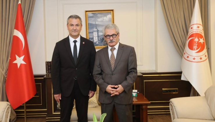 Başkan Vekili Obuz’dan Kaymakam Çelikkaya’ya ziyaret