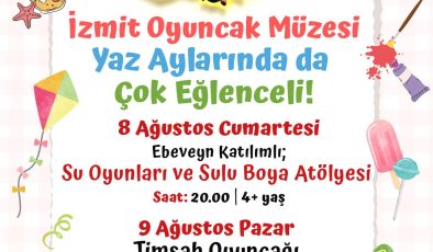 Çocuklar bu hafta sonunda Oyuncak Müzesi’nde hem oynayacak hem üretecek