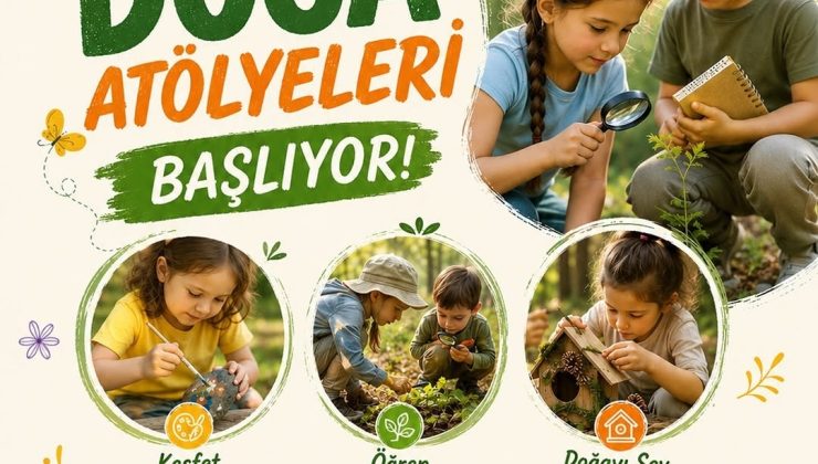 Çocuklar için Doğa Atölyeleri Ekopark’ta başlıyor