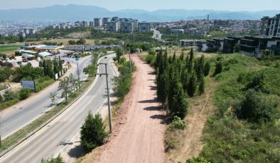 İzmit Belediyesinden Kabaoğlu’na yeni imar yolu