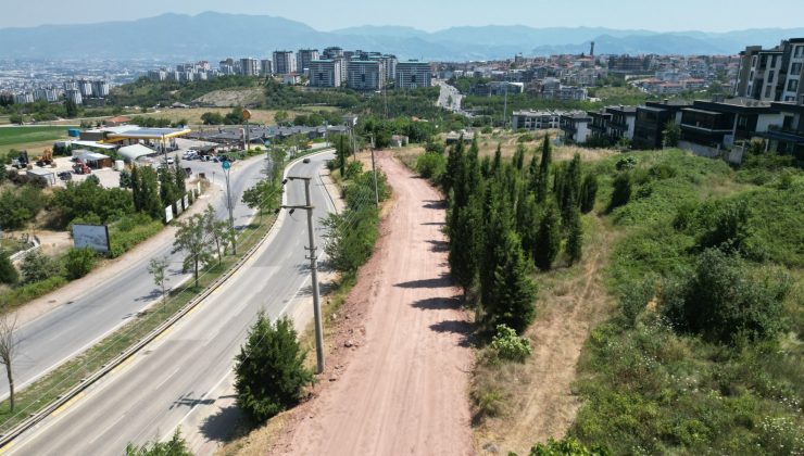 İzmit Belediyesinden Kabaoğlu’na yeni imar yolu