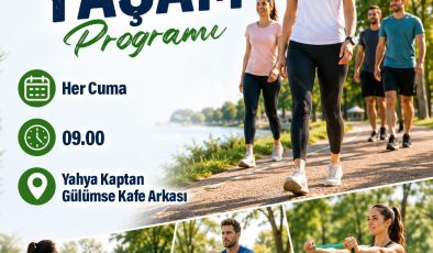 Sağlıklı Yaşam Programı her cuma vatandaşları sporla buluşturuyor